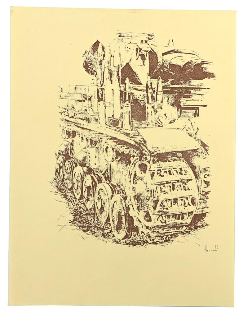 German Third Reich Era Print