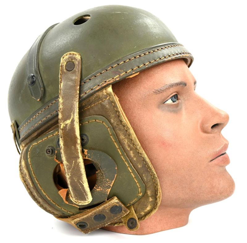 US WW2 Named Tanker Helmet