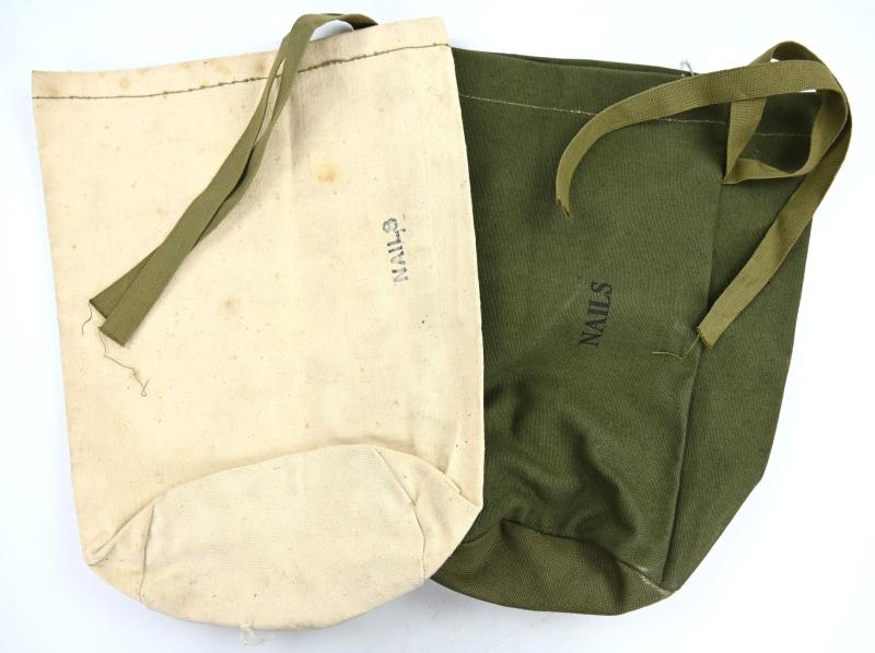 US WW2 Carpenter's Nails Bags