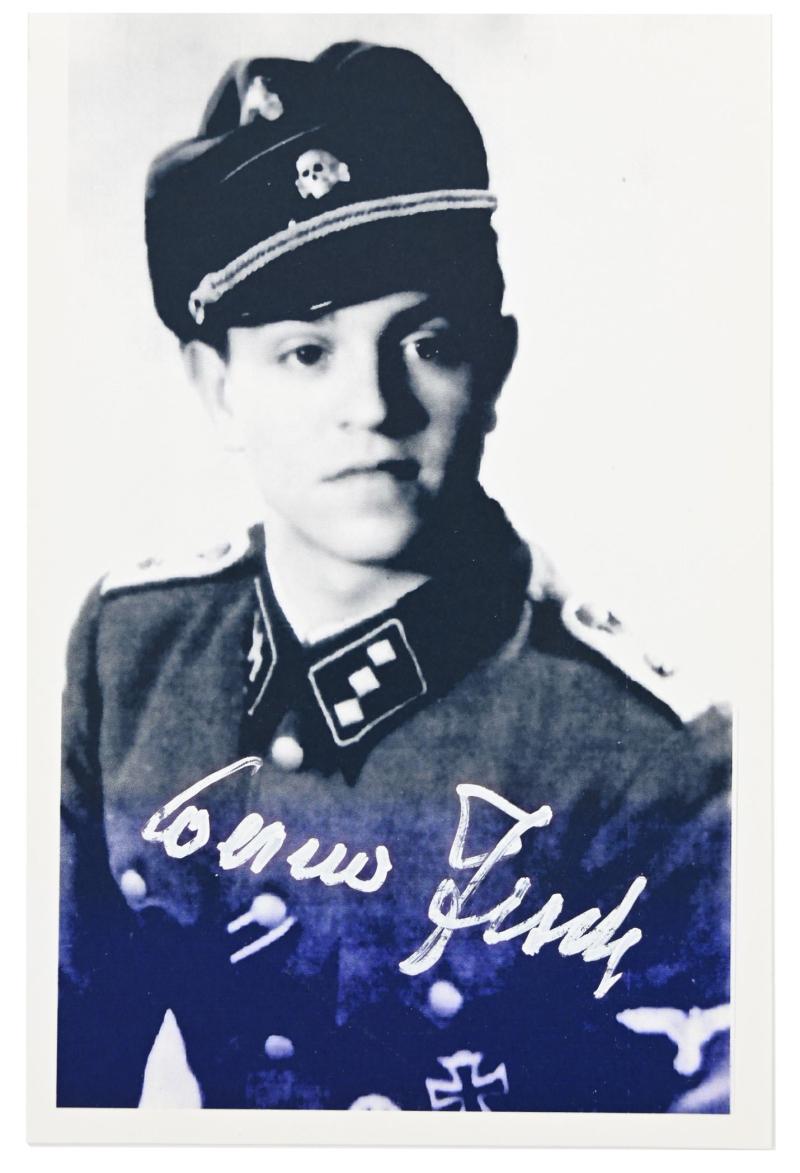 Signature of Waffen-SS KC Recipient 'Werner Jesch'