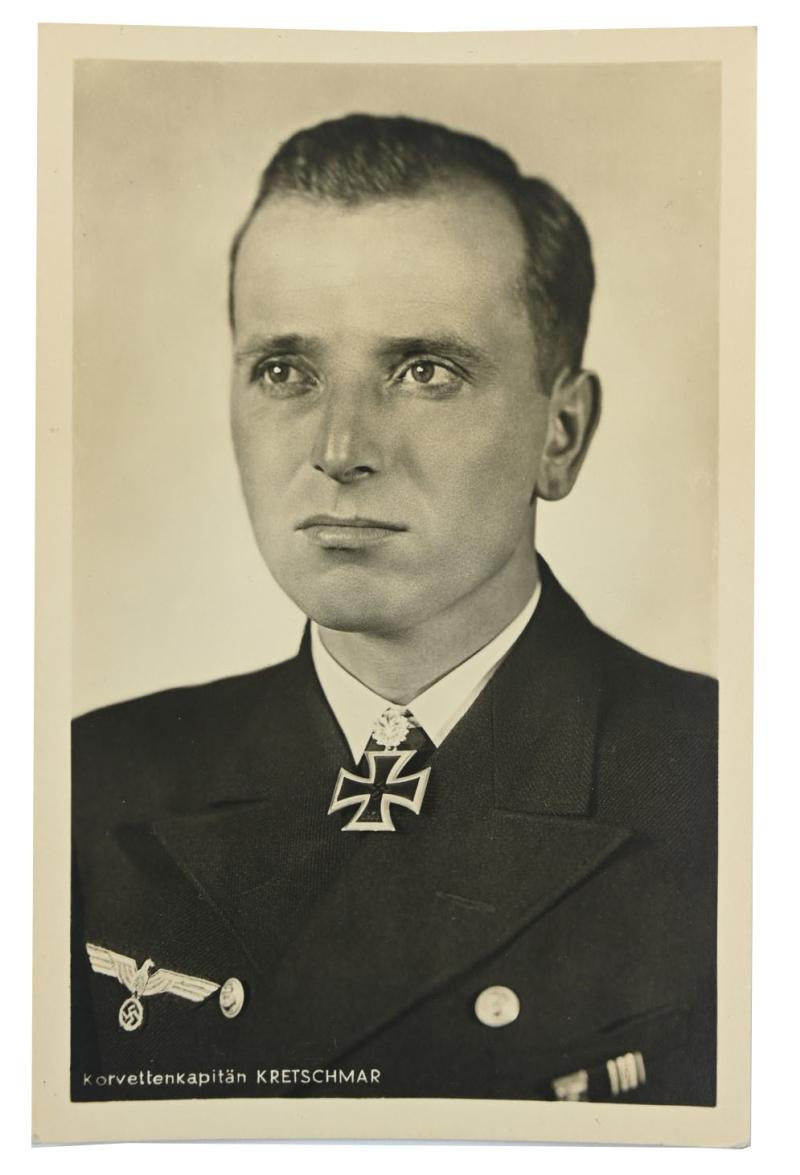 German KM Postcard of 'Otto Kretschmar'
