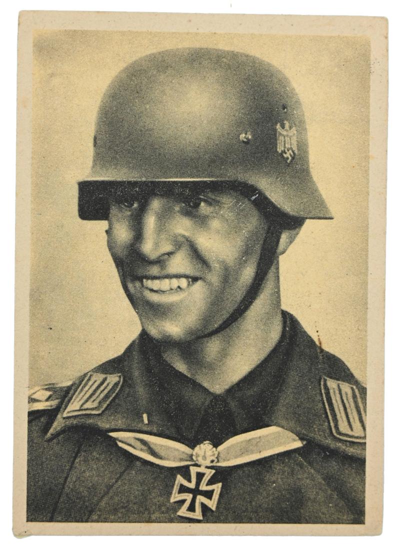 German WH Postcard 'Hugo Primozic'