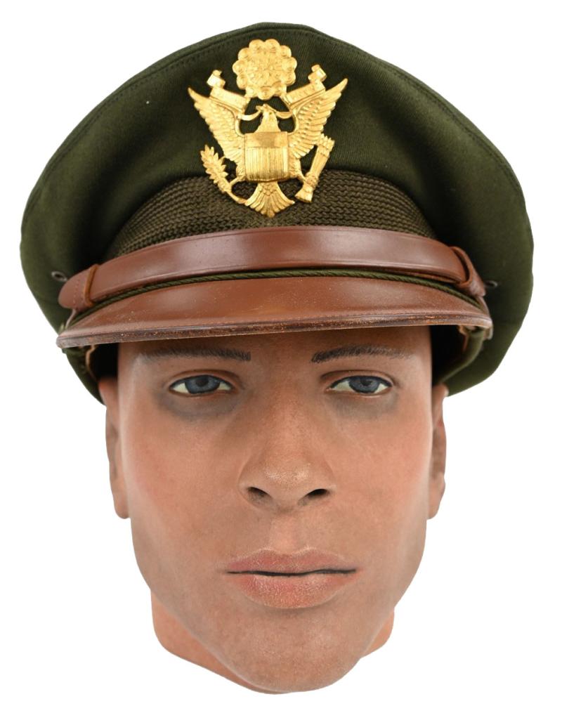 US WW2 Officer's Semi-Crusher Visor Cap