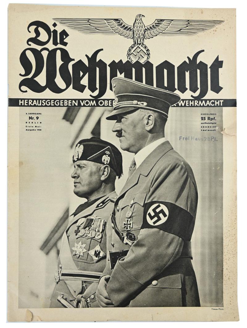 German Magazine 'Die Wehrmacht'  May 1938