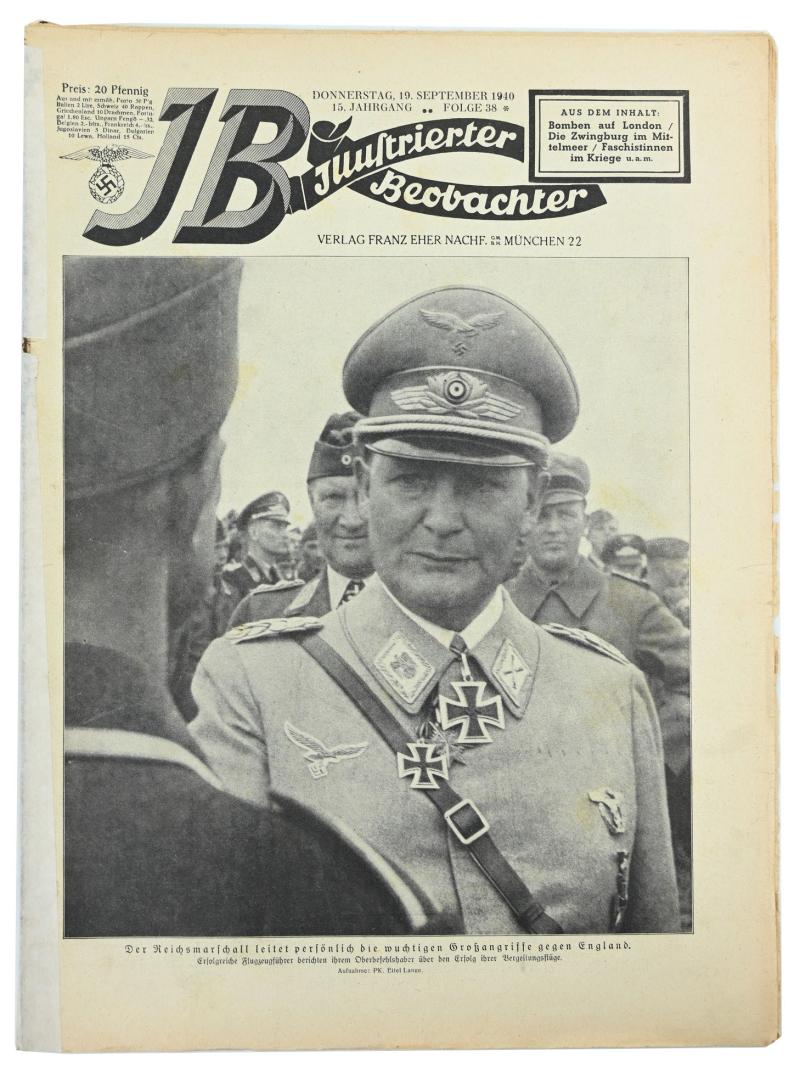 German Third Reich Magazin Illustrierte Beobachter 19 September 1940