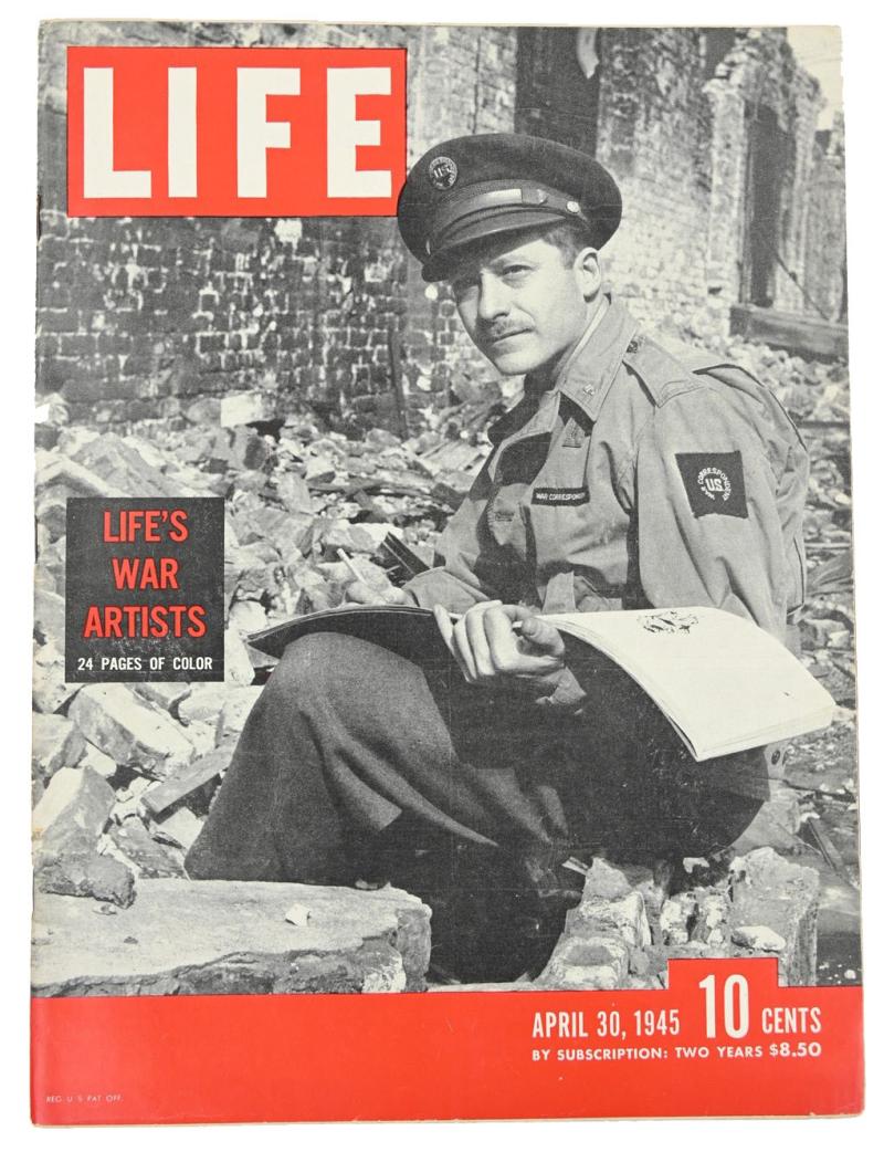 US WW2 Life Magazine '30 April 1945'