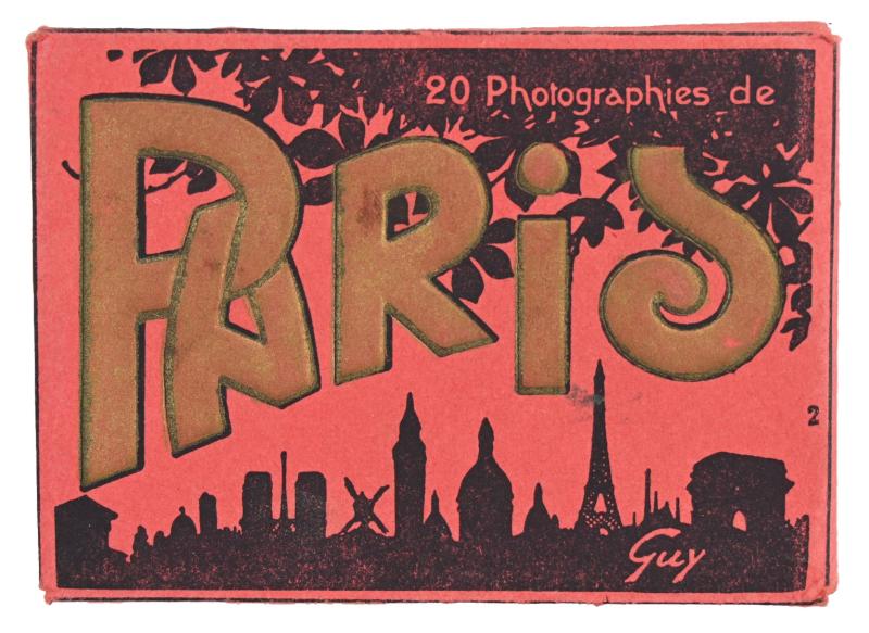 French WW2 'Paris City Postcards Set