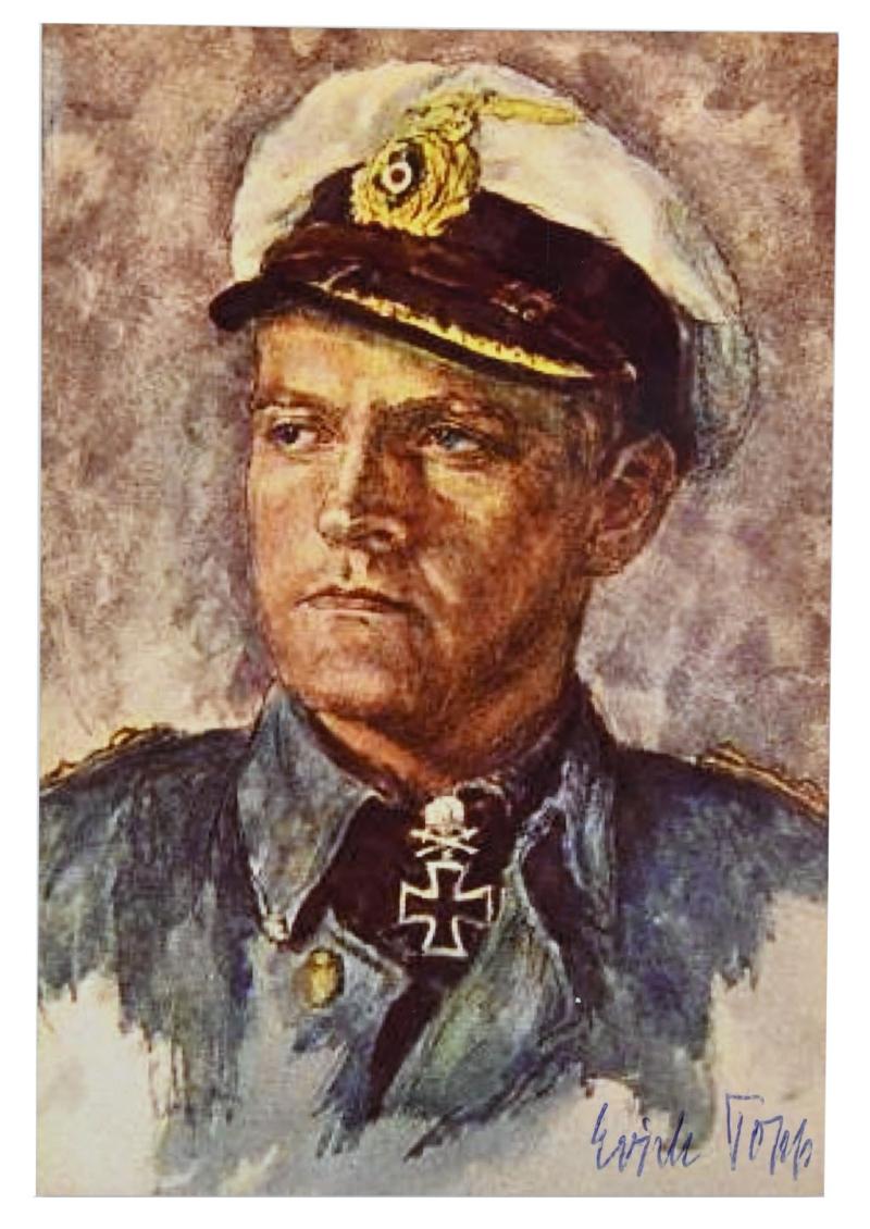 WorldWarCollectibles Signature Of Kriegsmarine KC Recipient Erich Topp worldwarcollectibles-signature-of-kriegsmarine-kc-recipient-erich-topp