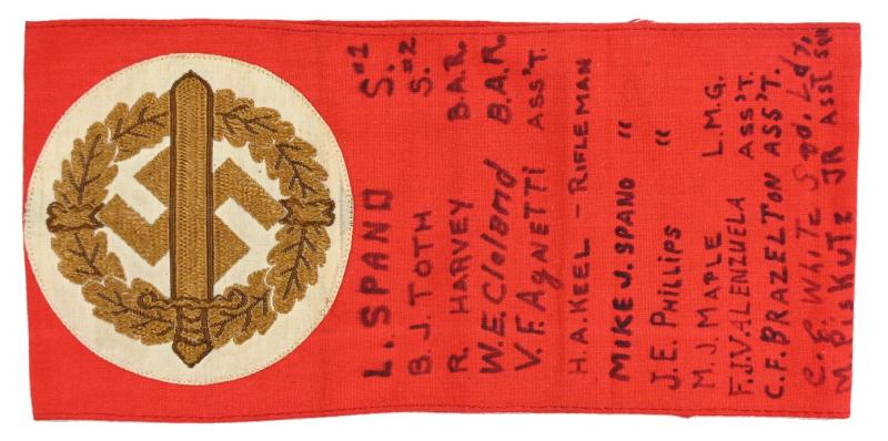 US WW2 Unit Marked 78th Infantry Division German SA Sports Armband