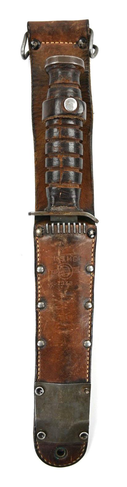 US WW2 M3 Fighting Knife with M6 Scabbard