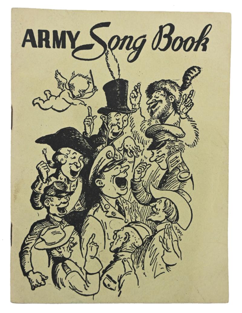 US WW2 Army Song Book