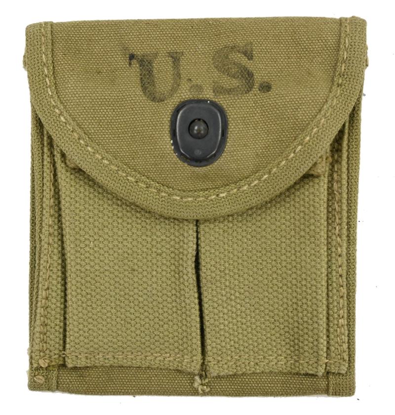 US WW2 M1 Magazine Pouch 'Hoff 1943'