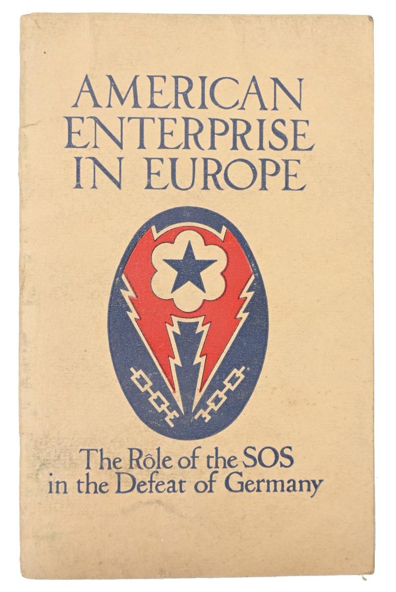 US WW2 Booklet 'American Enterprise in Europe'