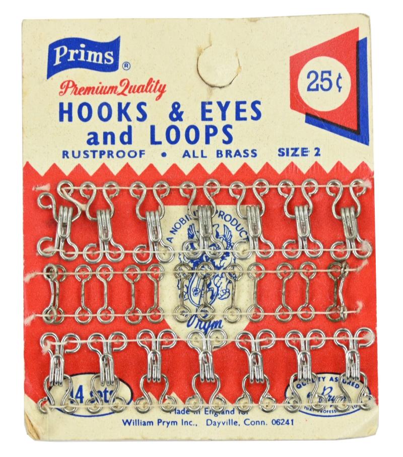 US WW2 Era Plate of Loops, Eyes and Hooks