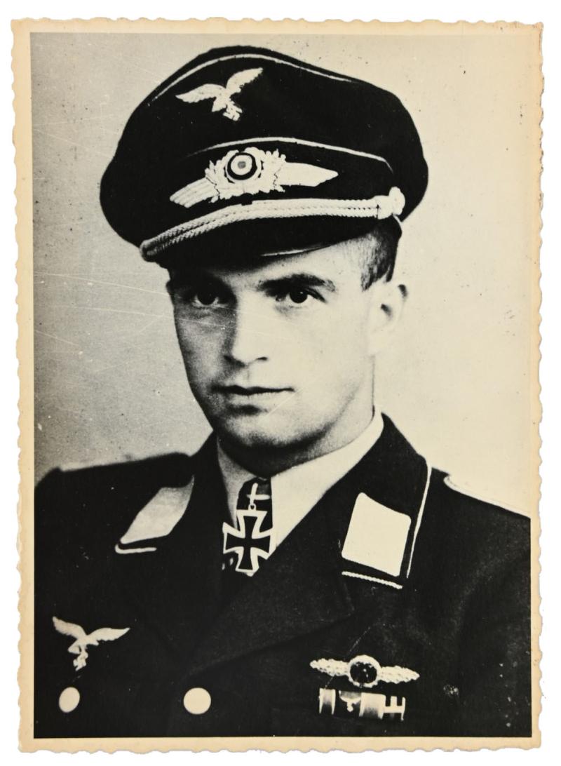 German LW Portrait Picture 'Helmut Bruck'