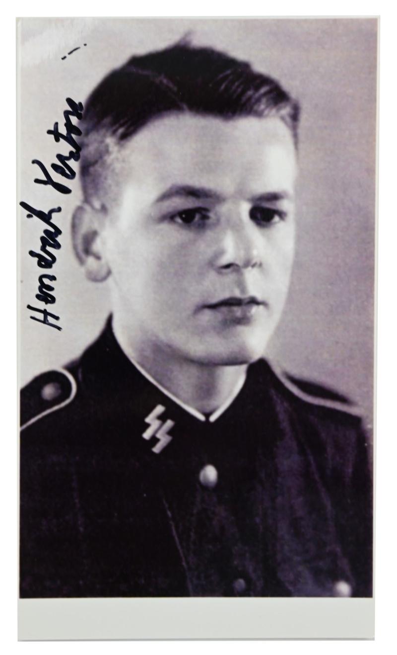WorldWarCollectibles | Signature of Dutch Waffen-SS 'Wiking' Member ...