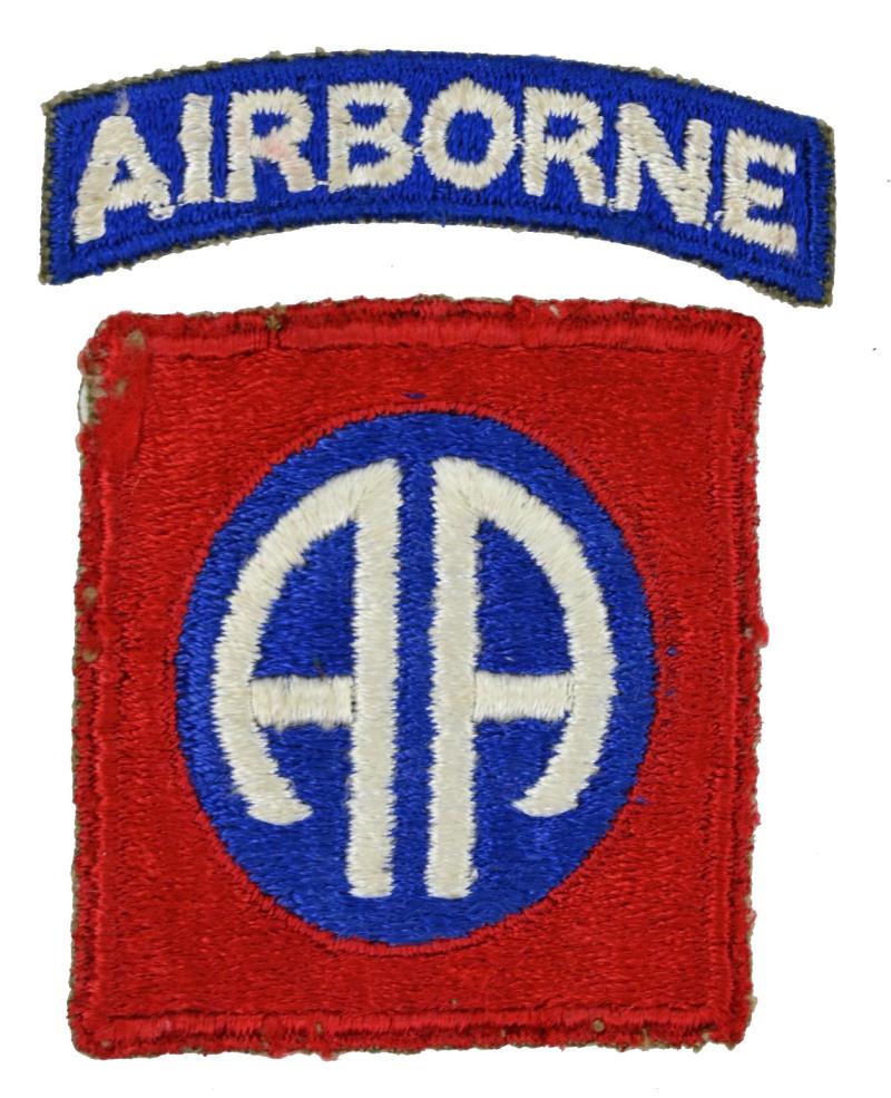 US WW2 82nd Airborne Division SSI Greenback