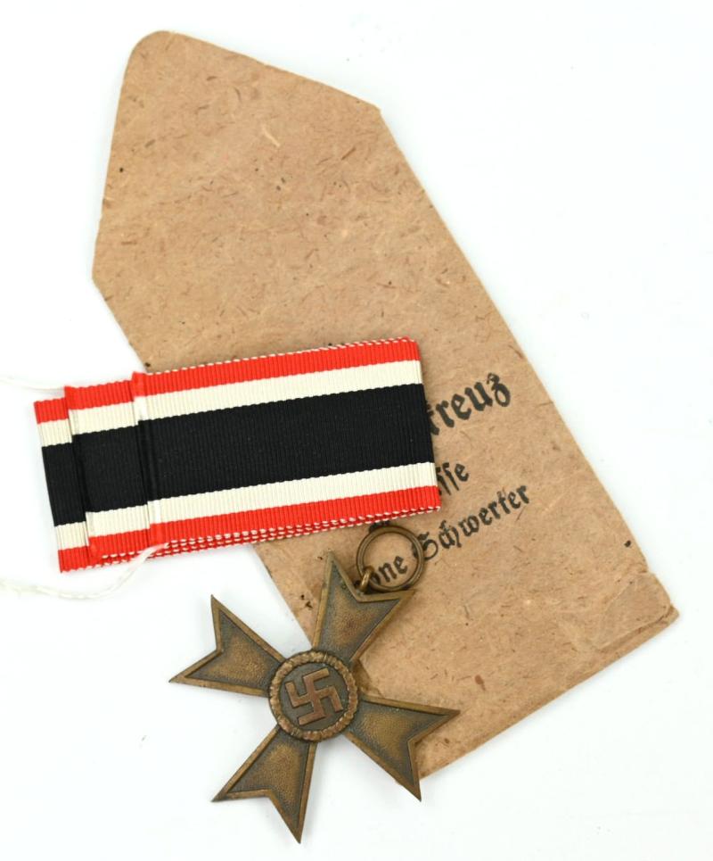 German War Merit Cross 2nd Class with Swords in Pouch