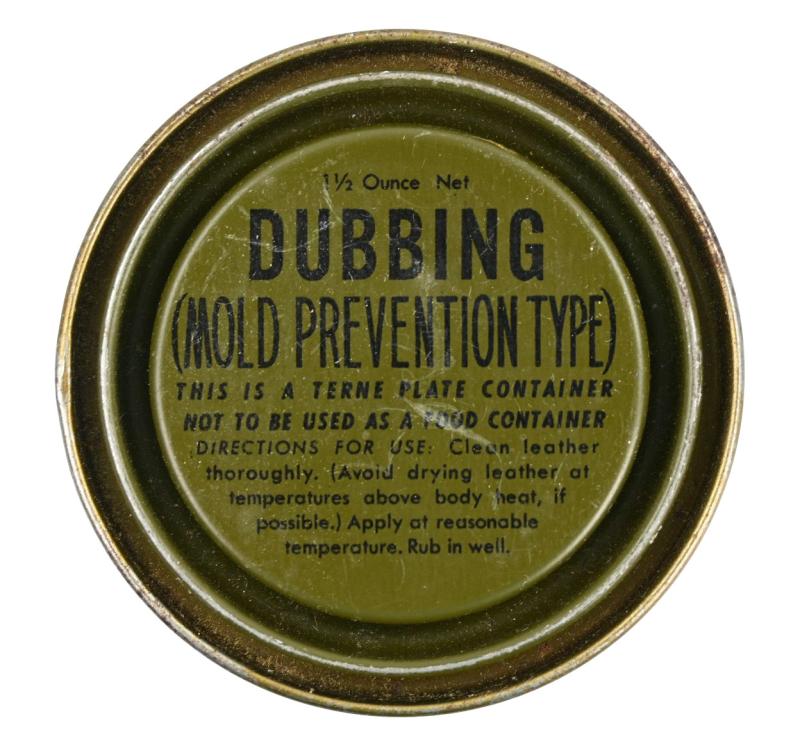 US WW2 Dubbing Tin Can
