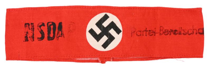 German NSDAP Member armband