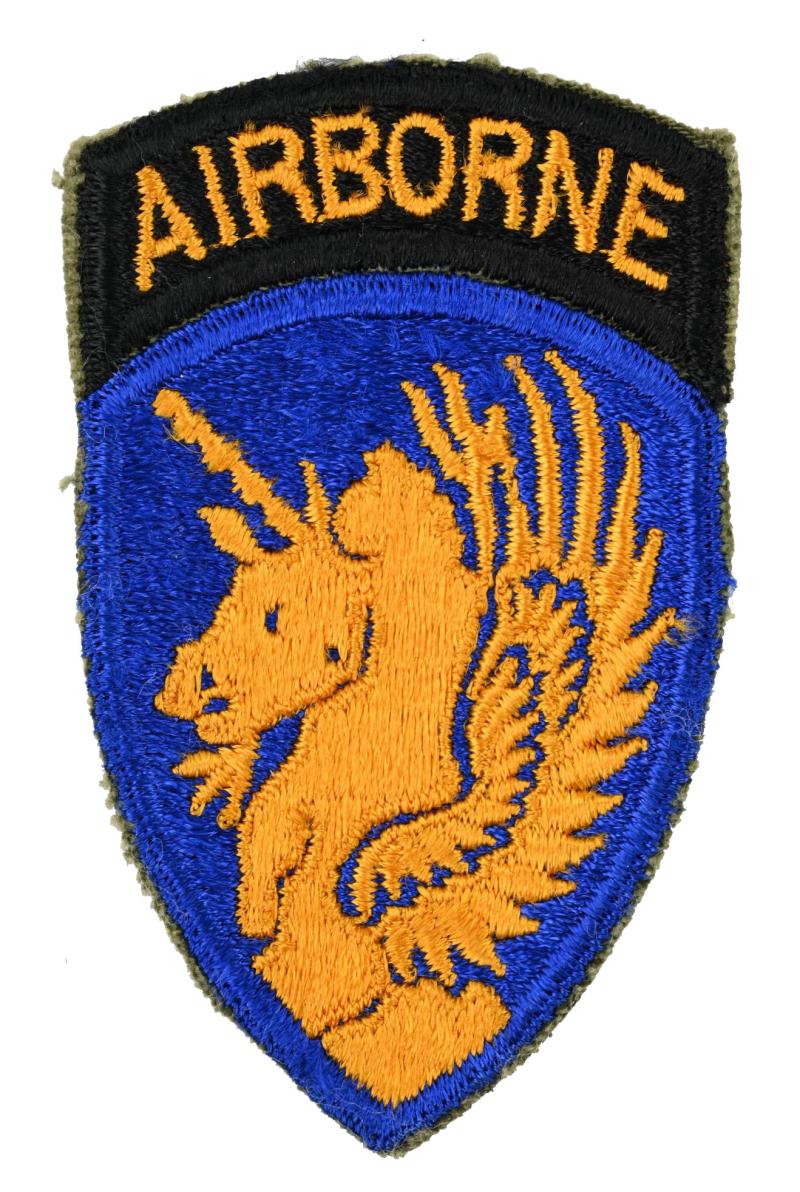 US WW2 13th Airborne Division SSI 'Greyback'