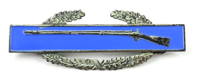US WW2 Sterling Silver CIB Badge