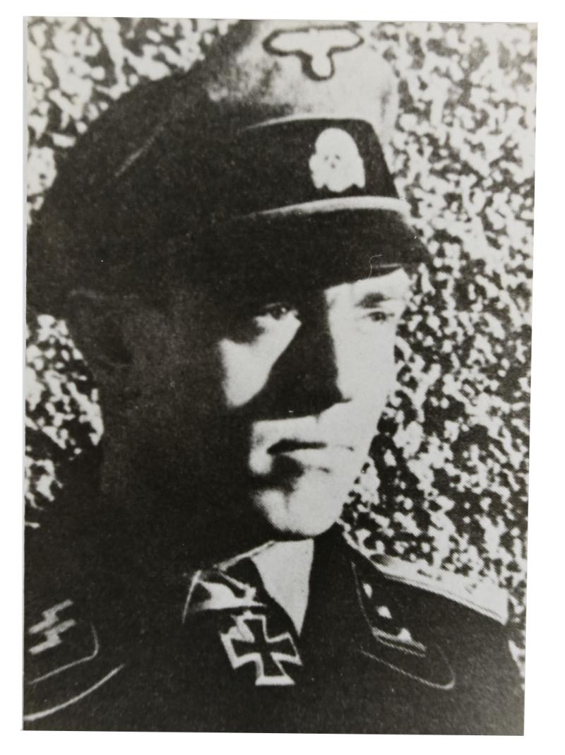 Signature of Waffen-SS KC Recipient 'Paul Senghas'