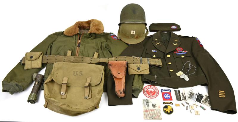US WW2 82nd Airborne Division Glider Field Artillery Grouping