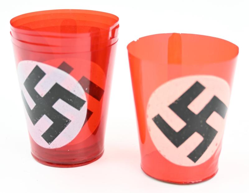 German Celluloid Candle Holders