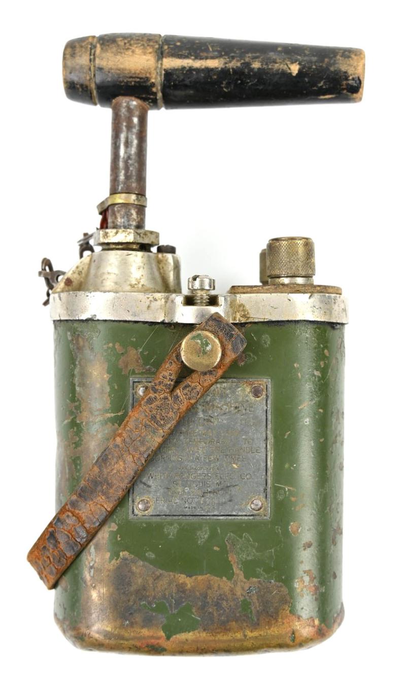 US WW2 Demolition 10 Cap Blasting Machine