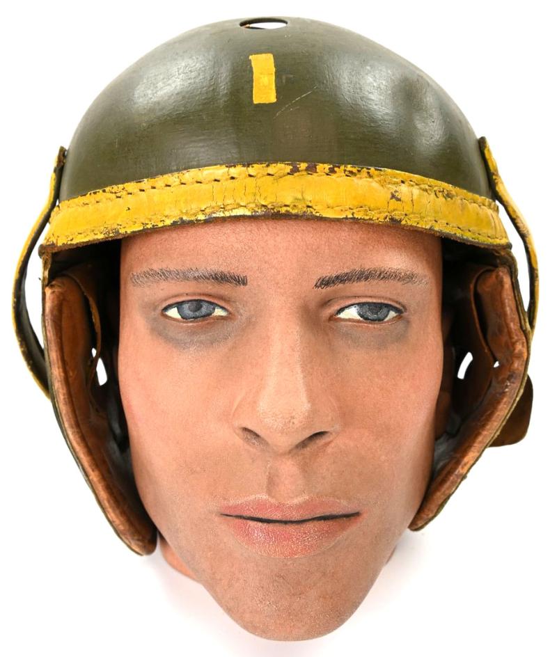 US WW2 2nd Lieutenant 'Sears' Tanker Helmet