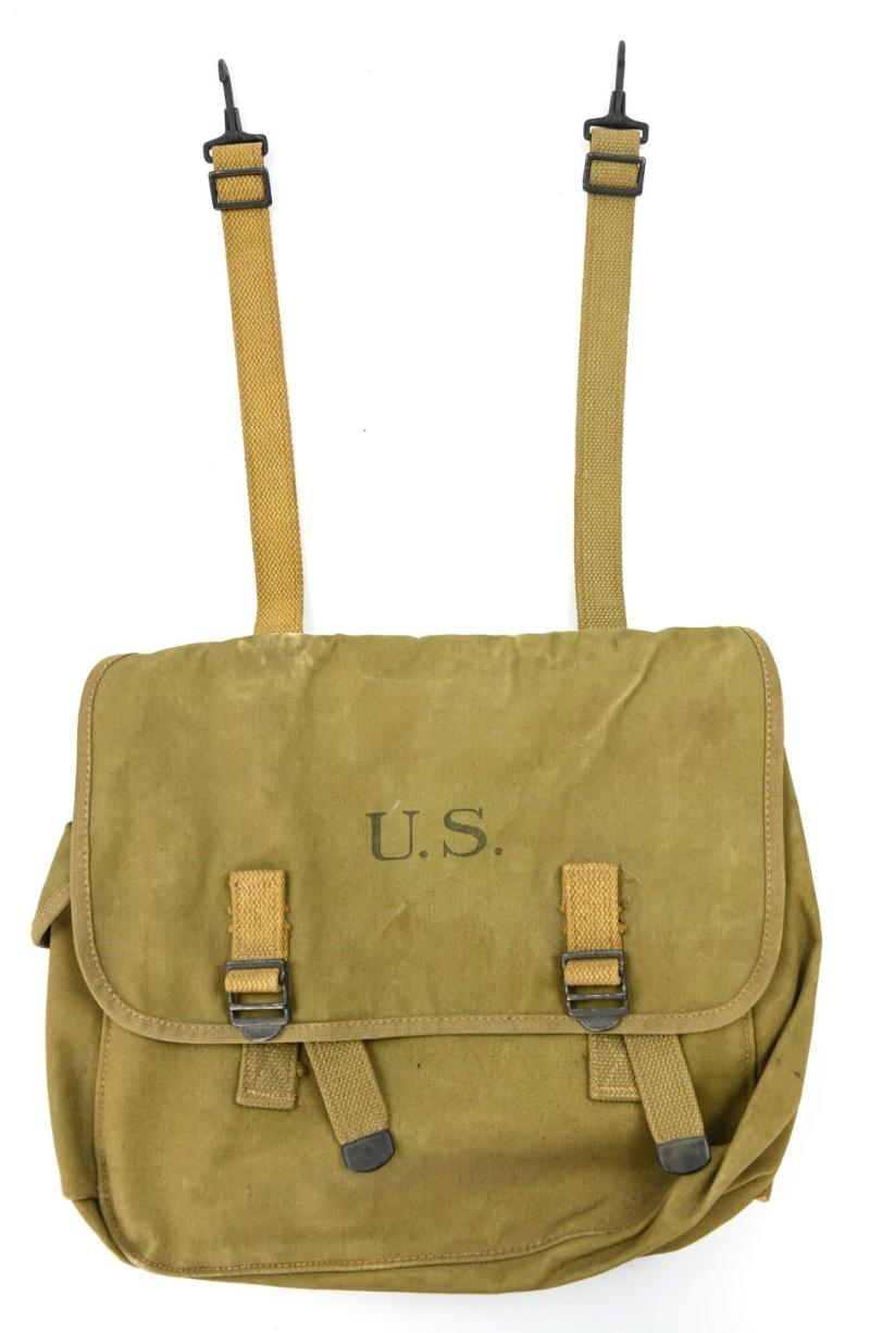 US WW2 M-1936 Rubberized Musset Bag