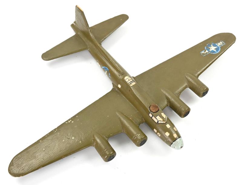 US WW2 B-17 Stombecker Spotter Model Bomber Airplane Toy