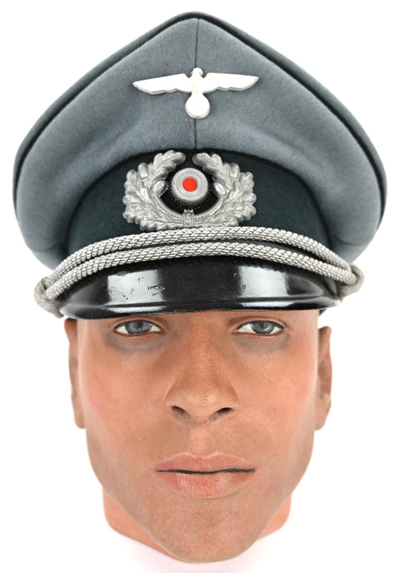 German WH Officer Pioneer Visor Cap