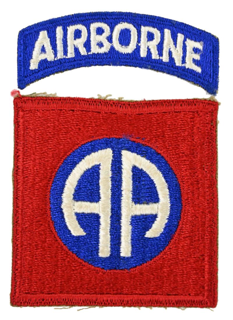 US WW2 82nd Airborne Division SSI Greenback