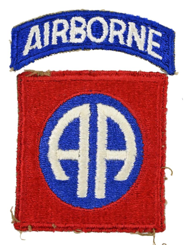 US WW2 82nd Airborne Division SSI Greenback