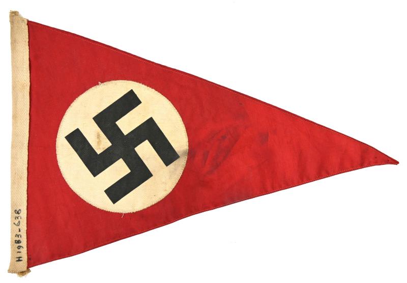 German Third Reich Swastika Pennant