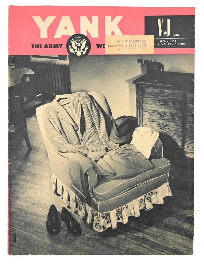US WW2 Yank Magazine 7 September 1945 'VJ Issue'