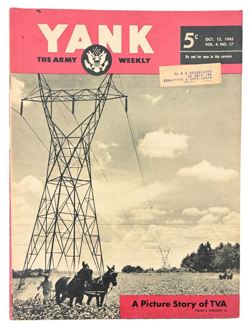 US WW2 Yank Magazine 12 October 1945