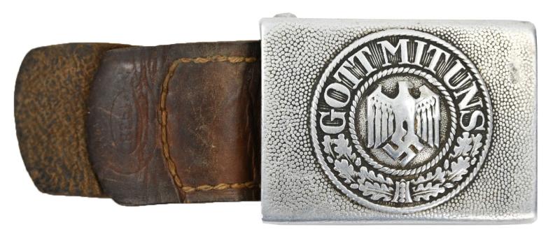 German WH Beltbuckle with Tab 'FLL'