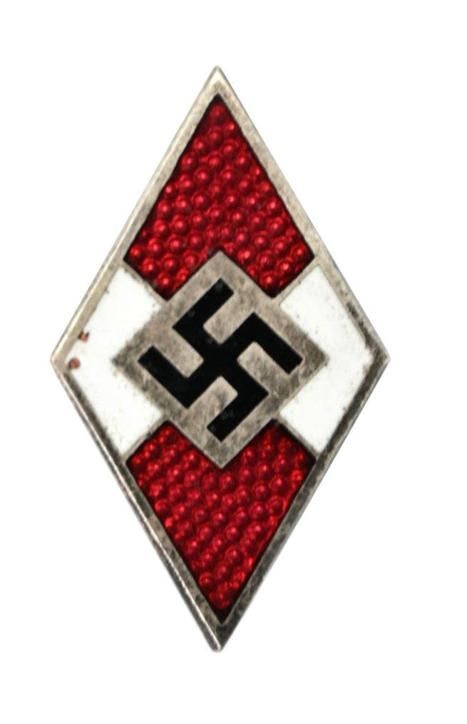 German Hitler Youth Cap Badge