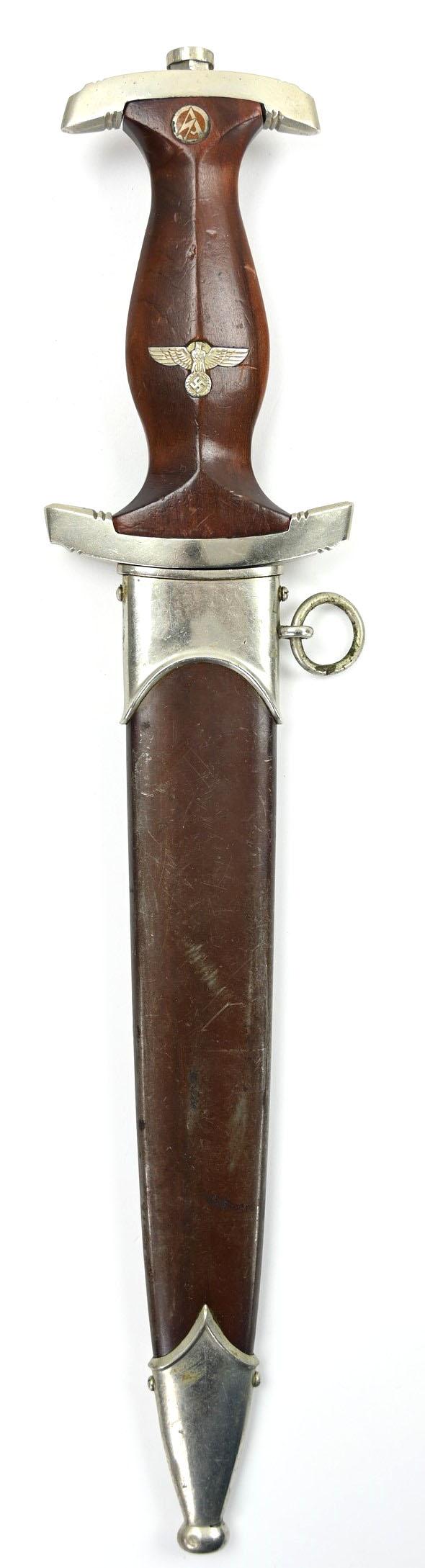 German SA M-1933 Officer's Dagger 'Asso Solingen'