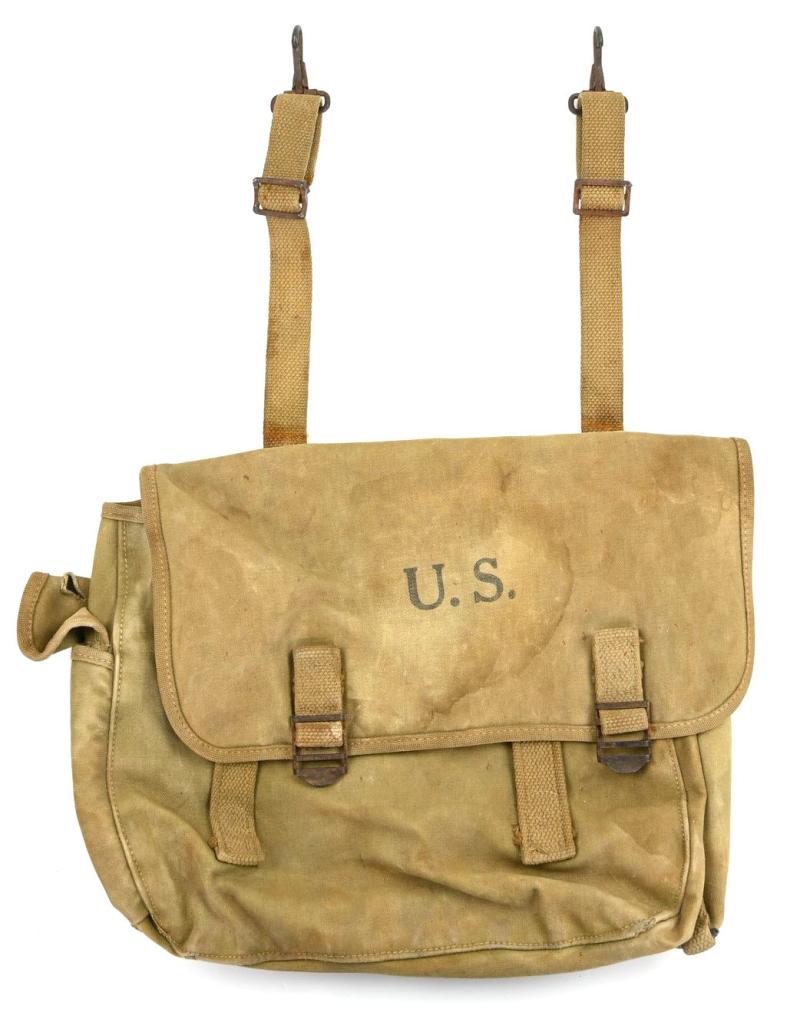 US WW2 M-1936 Rubberized Musset Bag