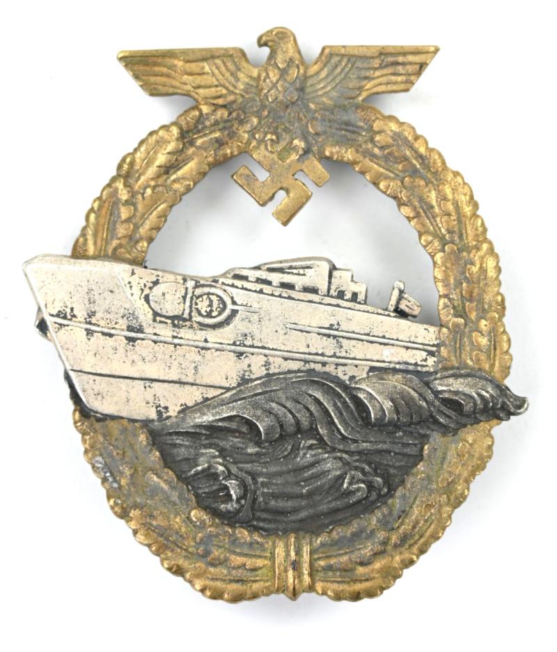 German KM E-Boat War Badge