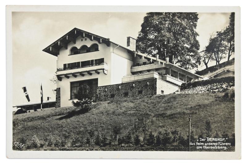 German Third Reich Era Postcard 'Der Berghof'