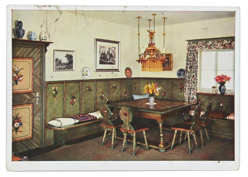 German Third Reich Era Postcard 'Der Berghof'