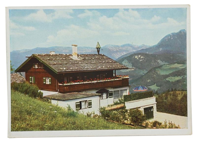 German Third Reich Era Postcard 'Der Berghof'