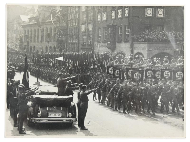 German Third Reich Picture 'Adolf-Hitler-Platz'