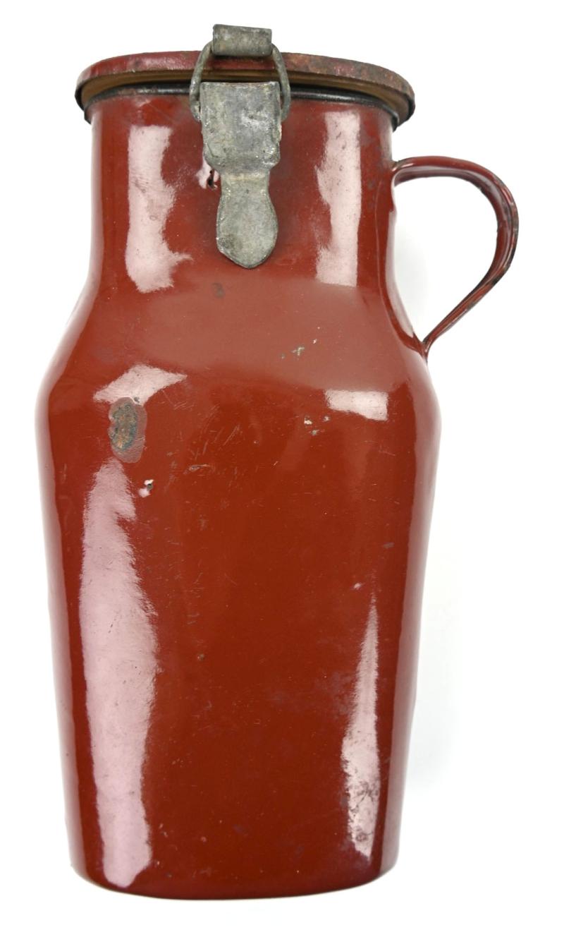 German 'Aus Not Geboren' Water Can with Cover