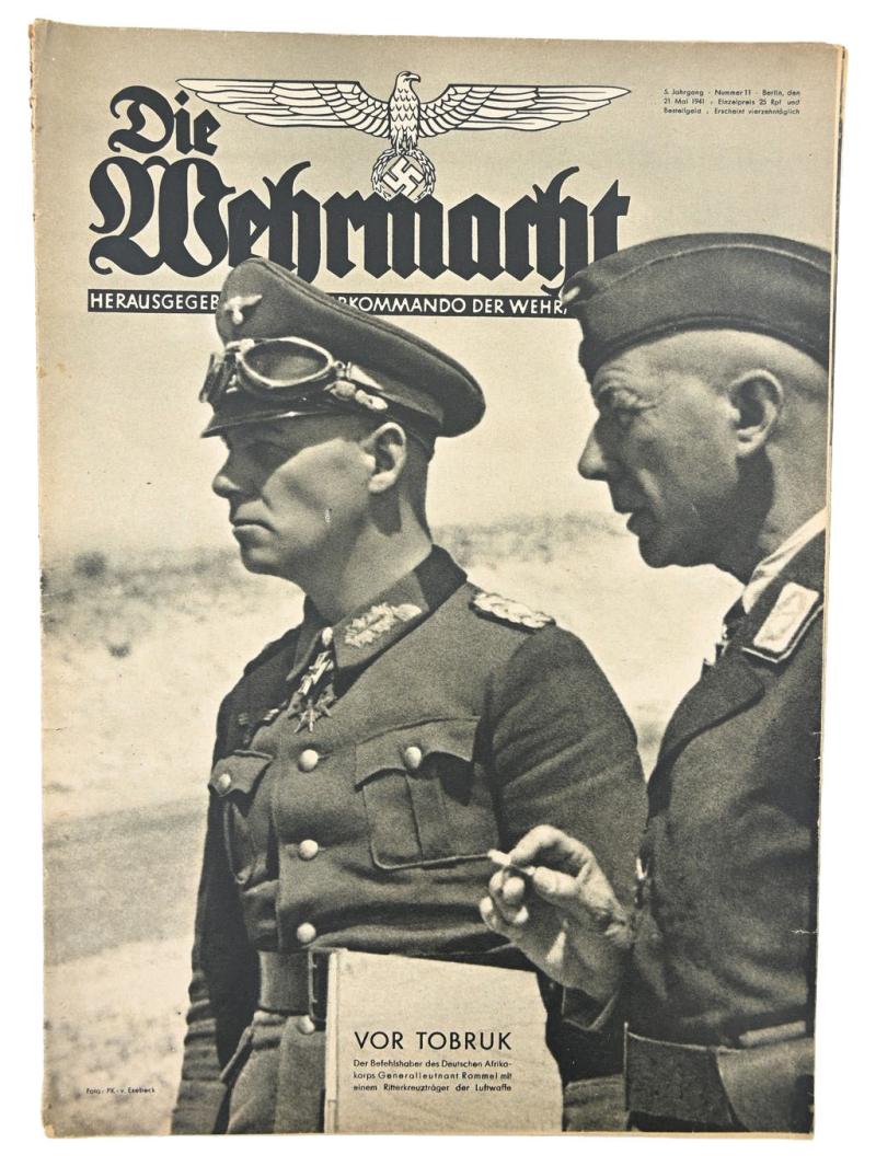 German Magazine Die Wehrmacht '21 May 1941'